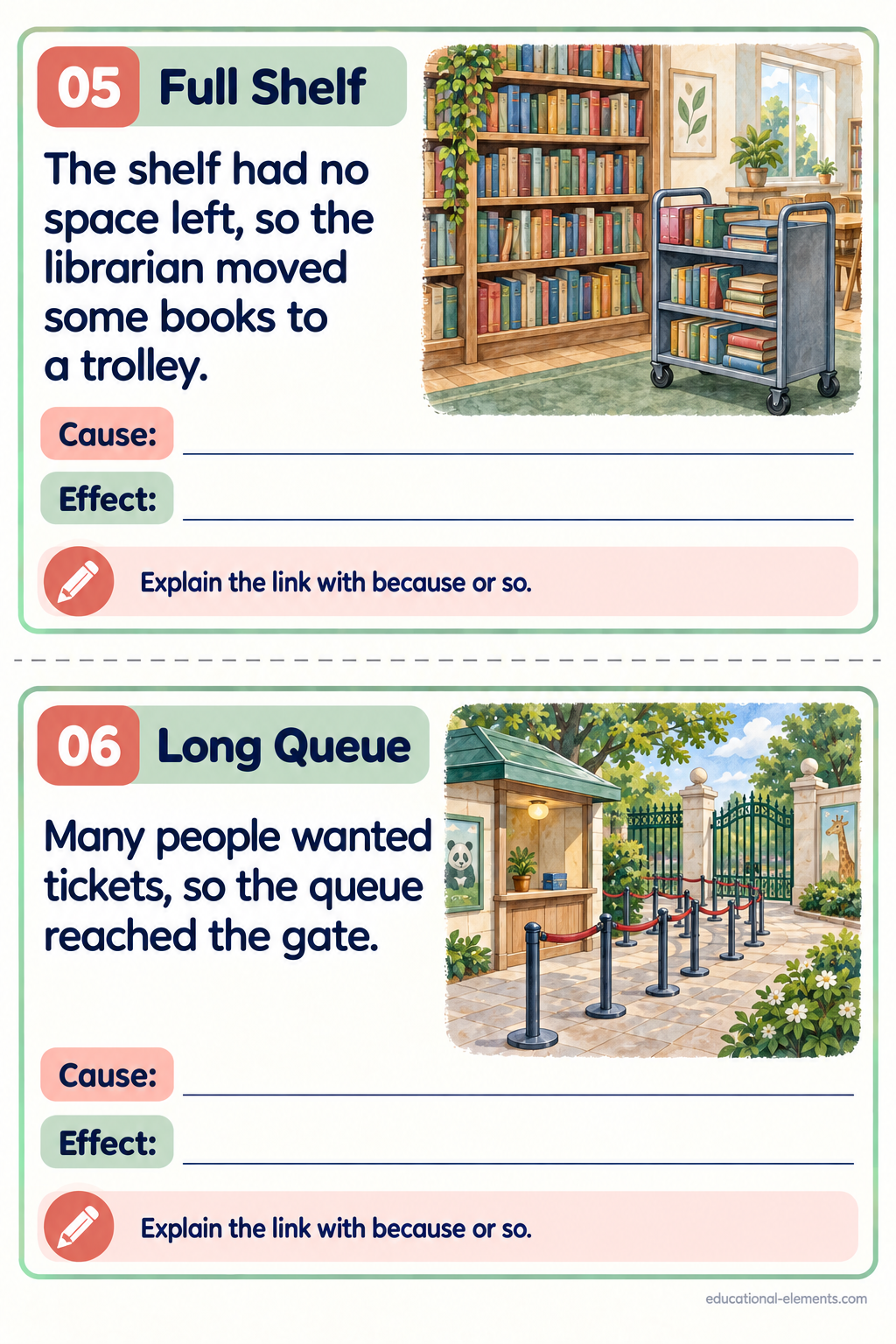 Cause and Effect Cards 05-06